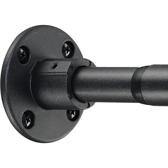 BsBsBest Industrial 28” to 64” Adjustable Shower Curtain Rod