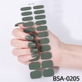 thumbnail image 1 of Bsa-0205 Waterproof Solid Color Gel Nail Stickers Without Baking Lamp, 1 of 5