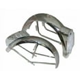 thumbnail image 1 of Bsa Goldstar Chrome Plated Mudguard Set Complete Fitting Plus Number Plates, 1 of 5