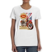 Bsa Motorcycle Co. T-Shirt Women -BSA Designs, Female 5X-Large