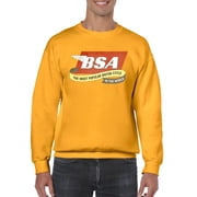 Bsa The Most Popular Motorcycle Sweatshirt Men -BSA Designs, Male XX-Large