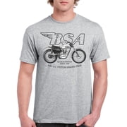 Bsa Victor Grand Prix T-Shirt Men -BSA Designs, Male Large