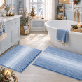 thumbnail image 1 of Bsicpro Bathroom Rugs Sets 2 Piece, Non Slip Bath Mats,Thick Absorbent Soft Shaggy Room Floor,20" x 32"+16" x 24",Sky Blue, 1 of 8