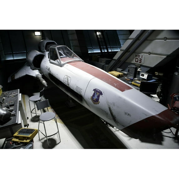 Bsg Battlestar Galactica Viper Poster Metal Sign 8inx 12in Metal Print 8x12 Square Adults Best Posters