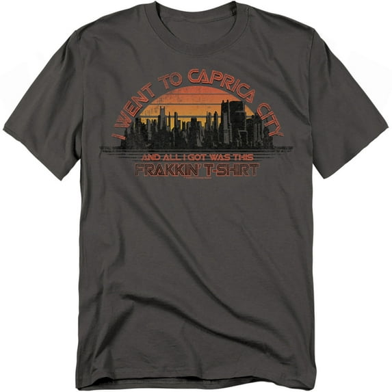BSG T-Shirt Caprica City Unisex Graphic Tee For Men & Women