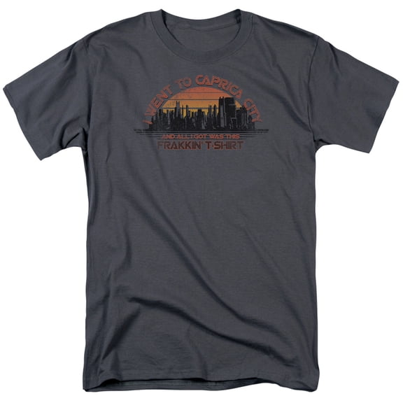 Bsg Caprica City Officially Licensed Adult T-Shirt XL