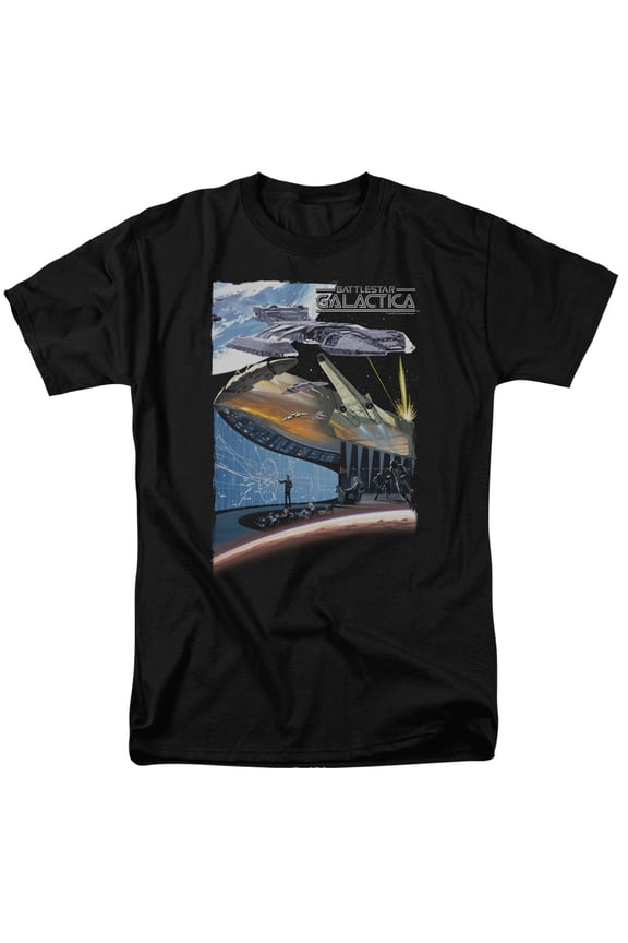 Bsg Concept Art Officially Licensed Adult T-Shirt 3XL