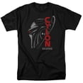 thumbnail image 1 of Bsg Cylon Face Officially Licensed Adult T-Shirt 4XL, 1 of 2