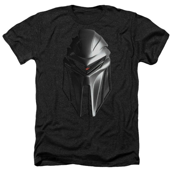 Bsg - Cylon Head - Heather Short Sleeve Shirt - Large