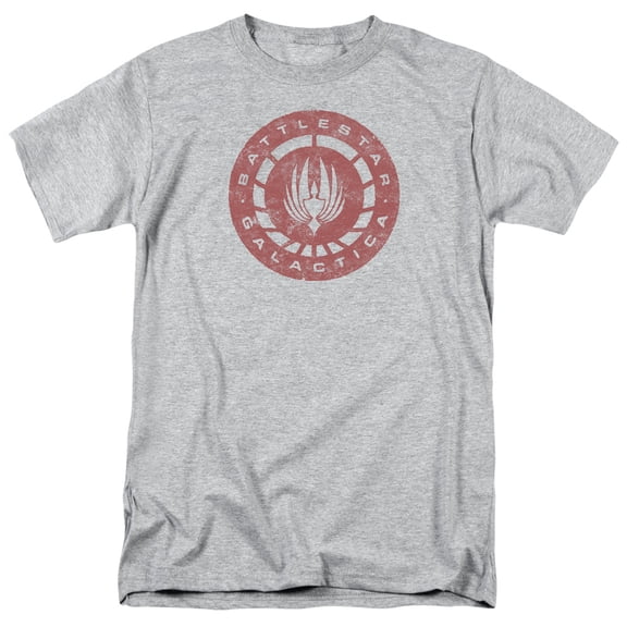 Bsg Eroded Logo Officially Licensed Adult T-Shirt 3XL