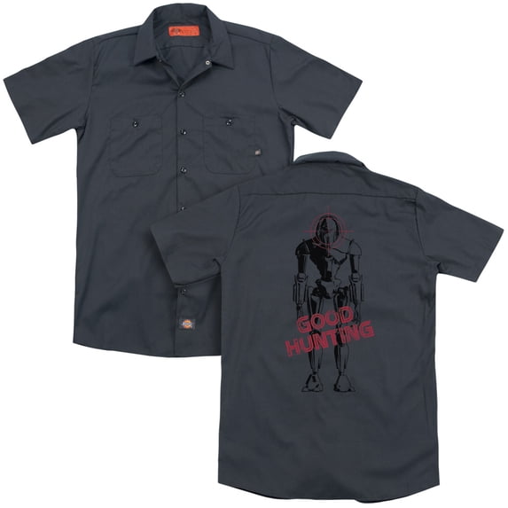 Bsg - Good Hunting (Back Print) - Work Shirt - Small