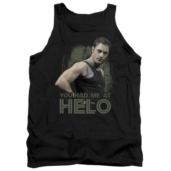 Bsg - Had Me At Helo - Tank Top - Medium