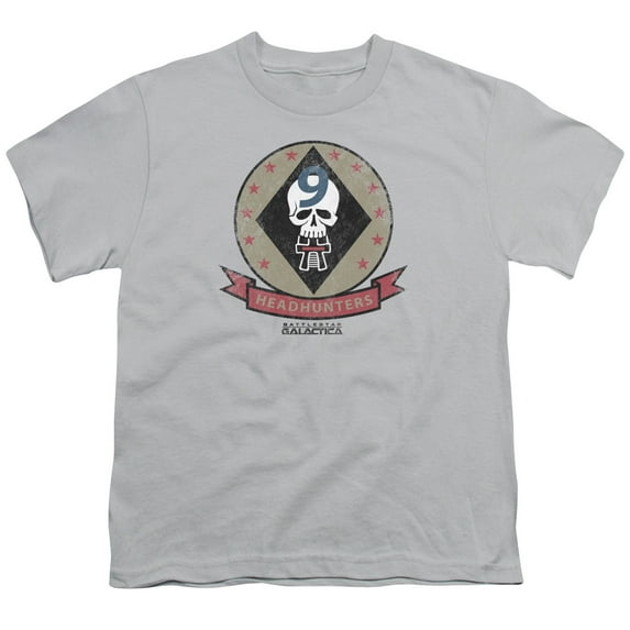 Bsg - Headhunters Badge - Youth Short Sleeve Shirt - Medium