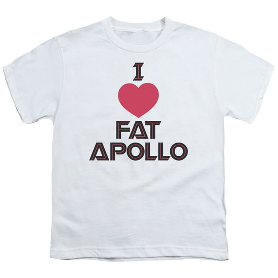 Bsg - I Heart Fat Apollo - Youth Short Sleeve Shirt - X-Large