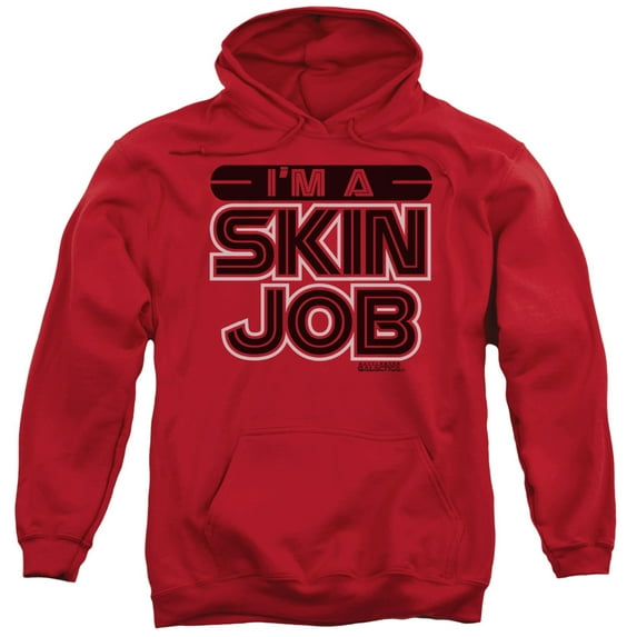 Bsg - I'M A Skin Job - Pull-Over Hoodie - X-Large