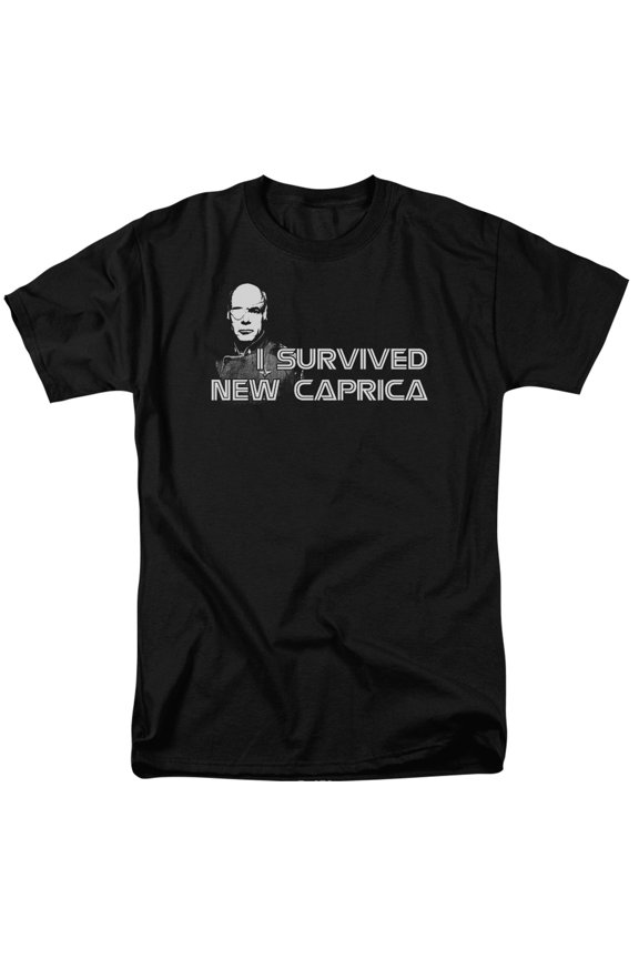 Bsg - I Survived New Caprica - Short Sleeve Shirt - XXX-Large