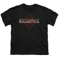 thumbnail image 1 of Bsg - Logo With Phoenix - Youth Short Sleeve Shirt - Medium, 1 of 2