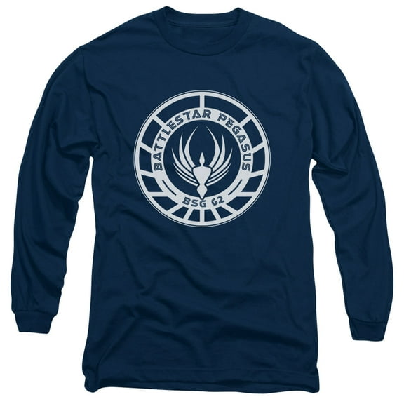 Bsg - Pegasus Badge - Long Sleeve Shirt - XX-Large