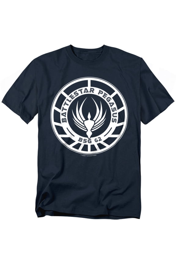 BSG T-Shirt Pegasus Badge Unisex Graphic Tee For Men & Women