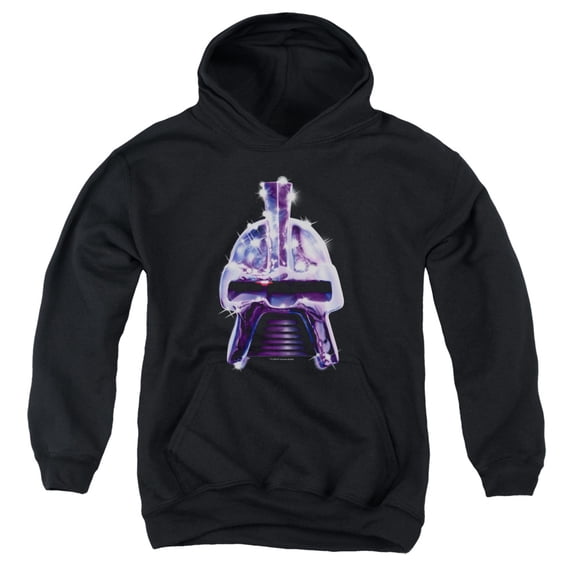 Bsg - Retro Cylon Head - Youth Hooded Sweatshirt - Medium