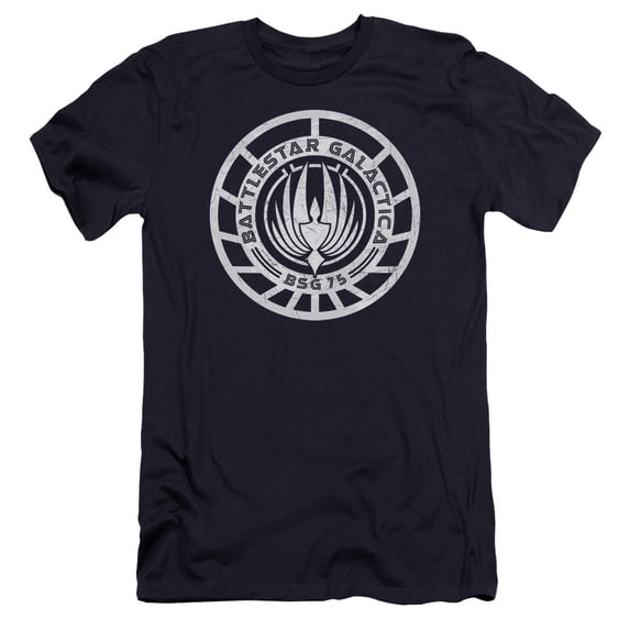 Bsg - Scratched Bsg Logo - Premium Slim Fit Short Sleeve Shirt - XX-Large