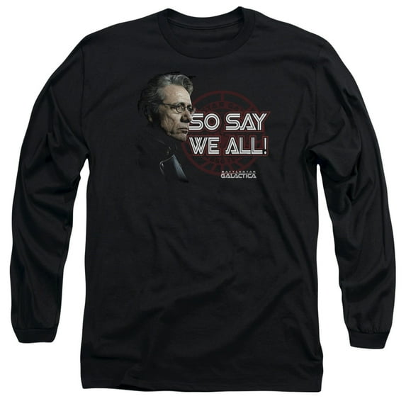Bsg - So Say We All - Long Sleeve Shirt - Large