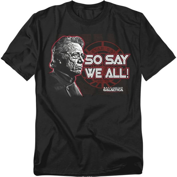 BSG T-Shirt So Say We All Unisex Graphic Tee For Men & Women