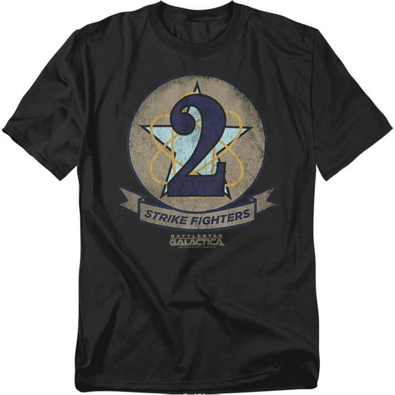 BSG T-Shirt Strike Fighters Badge Unisex Graphic Tee For Men & Women