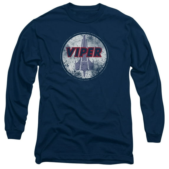 Bsg - War Torn Viper Logo - Long Sleeve Shirt - Large