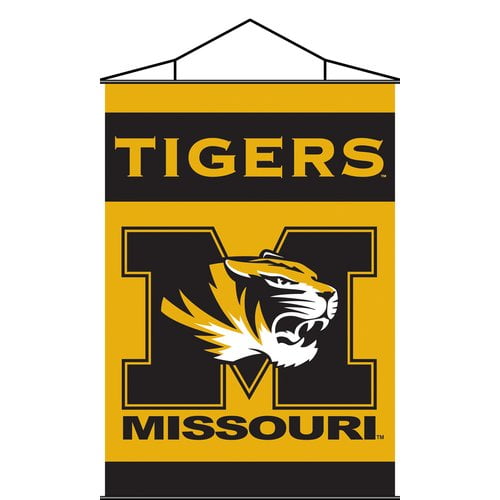 Bsi Products Inc Missouri Tigers Indoor Banner Scroll Indoor Banner Scroll