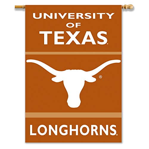 Bsi Products Inc Texas Longhorns 2-Sided Banner with Pole Sleeve Banner