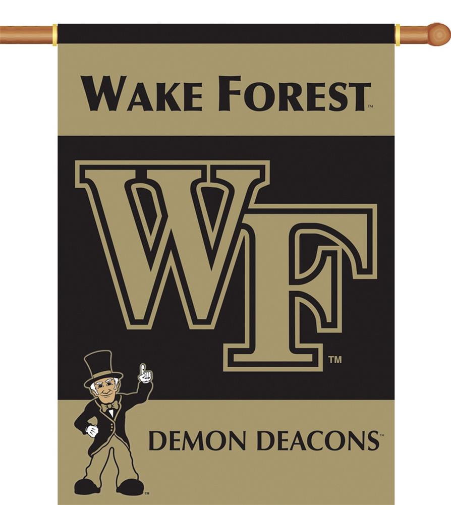 Bsi Products Inc Wake Forest 2-Sided Banner with Pole Sleeve Banner - image 1 of 7