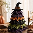 thumbnail image 1 of Bsirktail Halloween Craft Kit, DIY Fabric Tree Decoration Kit, 3D Quilted Halloween Tree Craft Project for Beginners, Tabletop Home Decor DIY Project for Halloween Mantel Shelf Party Display (C), 1 of 6