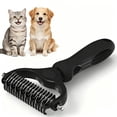 thumbnail image 1 of Bsirktail Pet Pro Grooming Tool Clearance, Pet Grooming Rake, Dog Brush for Shedding, Deshedding Brush for Cats, Undercoat Mat Dematting Tool for Long Haired Cats, Grooming Matting Hair, 1 of 8