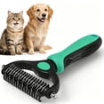 thumbnail image 1 of Bsirktail Pet Pro Grooming Tool Clearance, Pet Grooming Rake, Dog Brush for Shedding, Deshedding Brush for Cats, Undercoat Mat Dematting Tool for Long Haired Cats, Grooming Matting Hair, 1 of 9