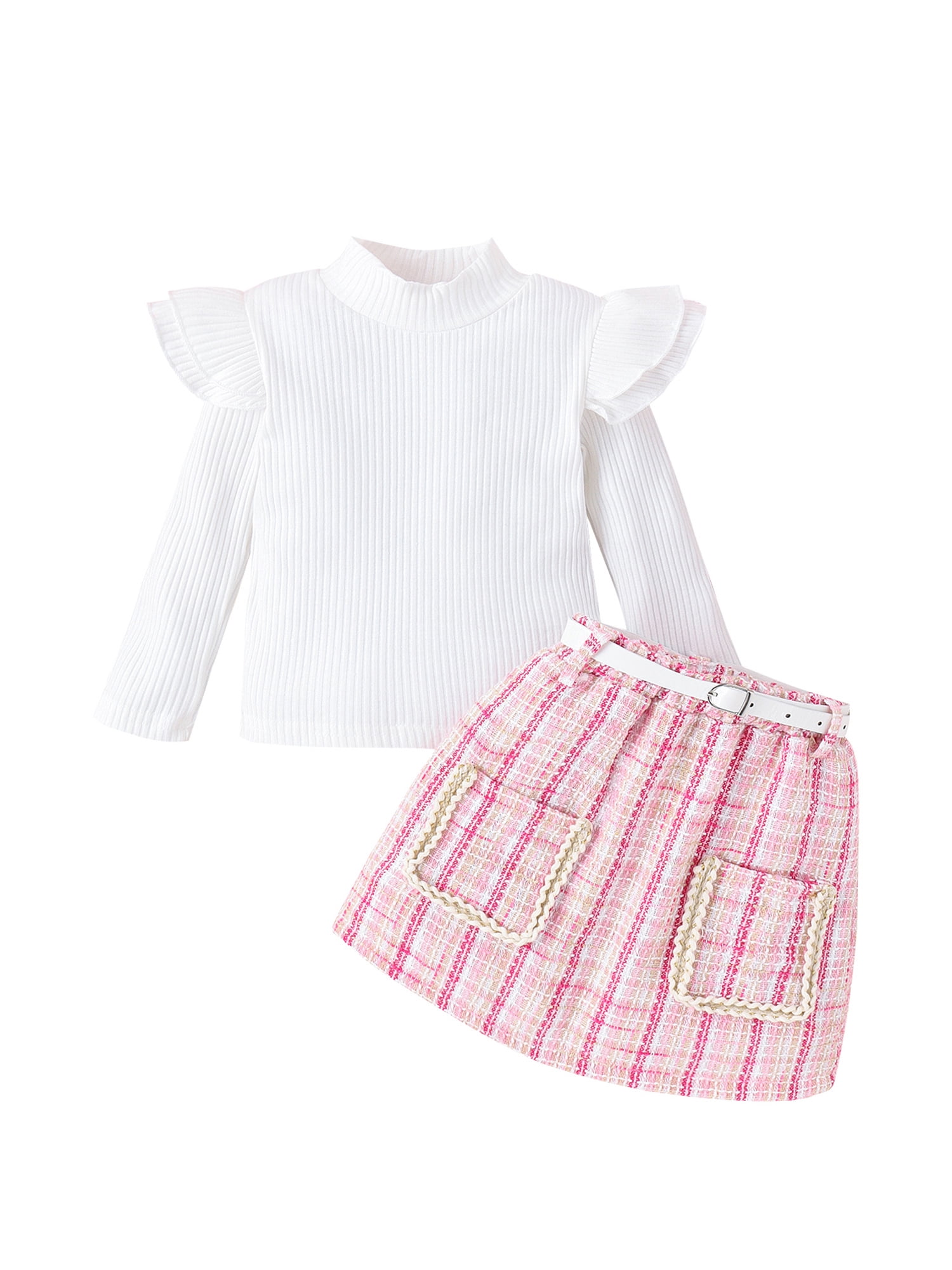 Baby Girl's Green & White Tassel Skirt (1-2 Years) main image 1