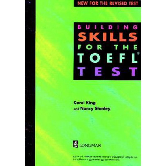 Pre-Owned Building Skills for the Toefl Test (Paperback) 0175571341 9780175571345