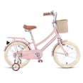 thumbnail image 1 of Bstjewey 16" Kids' Bike, Fits Riders 4'1" - 5'3", Pink, Child, Girl's, 1 of 8