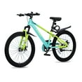 thumbnail image 1 of Bstjewey 20/24 Inch Kids Mountain Bike, Dual Disc Brakes, Suspension Fork, Ages 7-12, 1 of 8