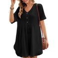 thumbnail image 1 of Bsubseach Cover Up for Swimwear Women Short Sleeve Casual Dress Swim Coverup Beachwear, 1 of 7