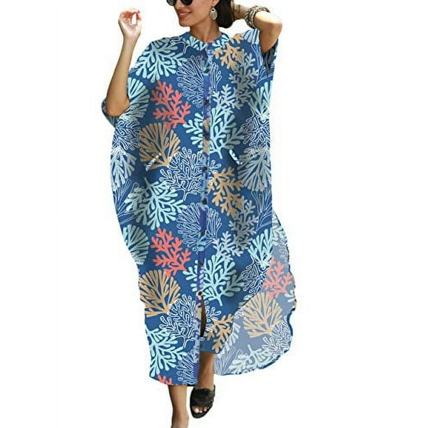 Women's kaftan dresses uk sales