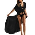 thumbnail image 1 of Bsubseach Women's Beach Dresses Swim Bathing Suit Cover Up, Kimono Cardigan, 100% Rayon, One Size, 1 of 6