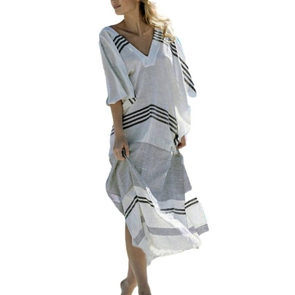Bsubseach Womens Bathing Suit Cover up Kaftan Beach Maxi Dresses Beach Cover Ups Online