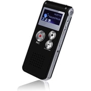Bswalf Digital Voice Recorder Voice Activated 2000 Tracks 8GB Voice Recorders