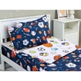thumbnail image 1 of Btargot 3Pcs Zipper Comforter Set Twin for Kids Boys Basketball Football Baseball Bedding Set, 1 of 8