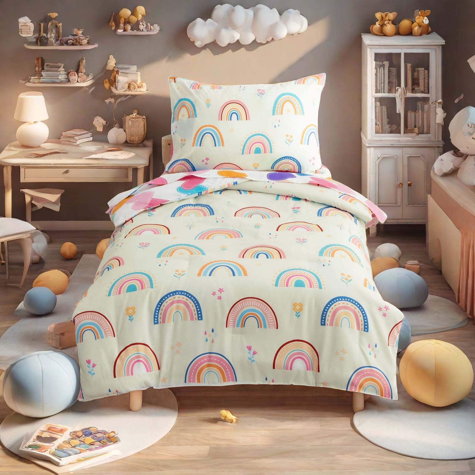 Disney Doc McStuffins Good as New 4 Piece Toddler Bedding Set Walmart