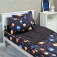 thumbnail image 1 of Btargot Galaxy Space Zipper Comforter Set Twin for Kids Boys Planet Constellation Bedding Set, 1 of 10