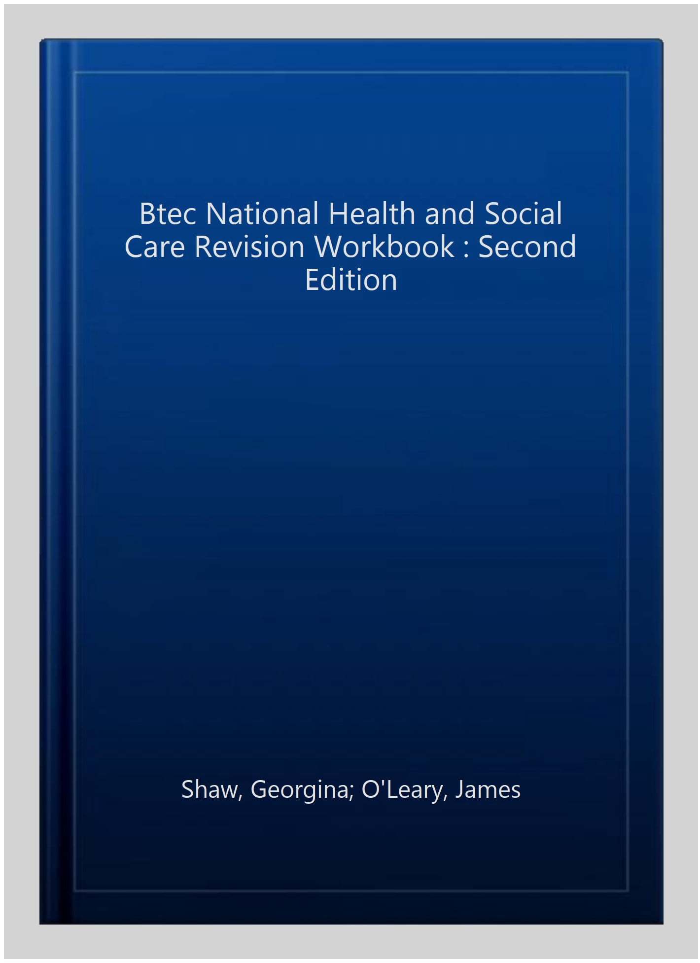 Btec National Health And Social Care Revision Workbook - Walmart.com