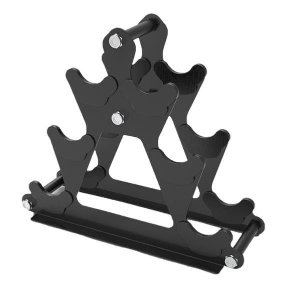 Btidfty 3 Tier Dumbbell Rack Stand Compact Dumbbell Holder Holds 3 ...