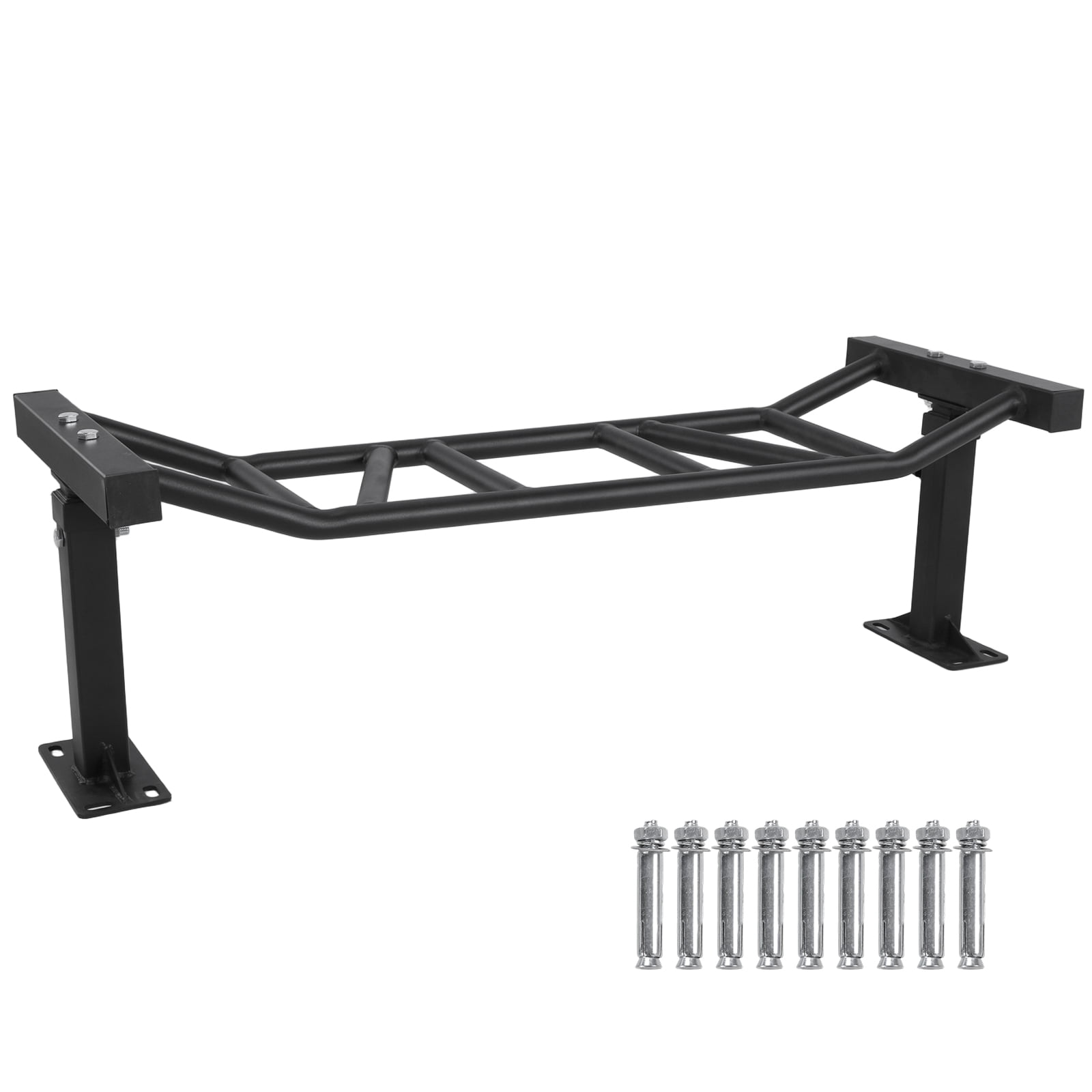 Btidfty 47 Inch Ceiling Mount Pull Up Bar Heavy Duty Multi-grip Chin Up Bar Fitness Trainer for Garage/home Gym And Strength Training Adjustable Height&supports To 600 Lbs